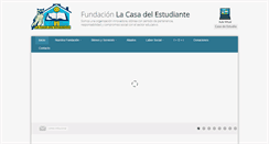Desktop Screenshot of casaestudiante.org